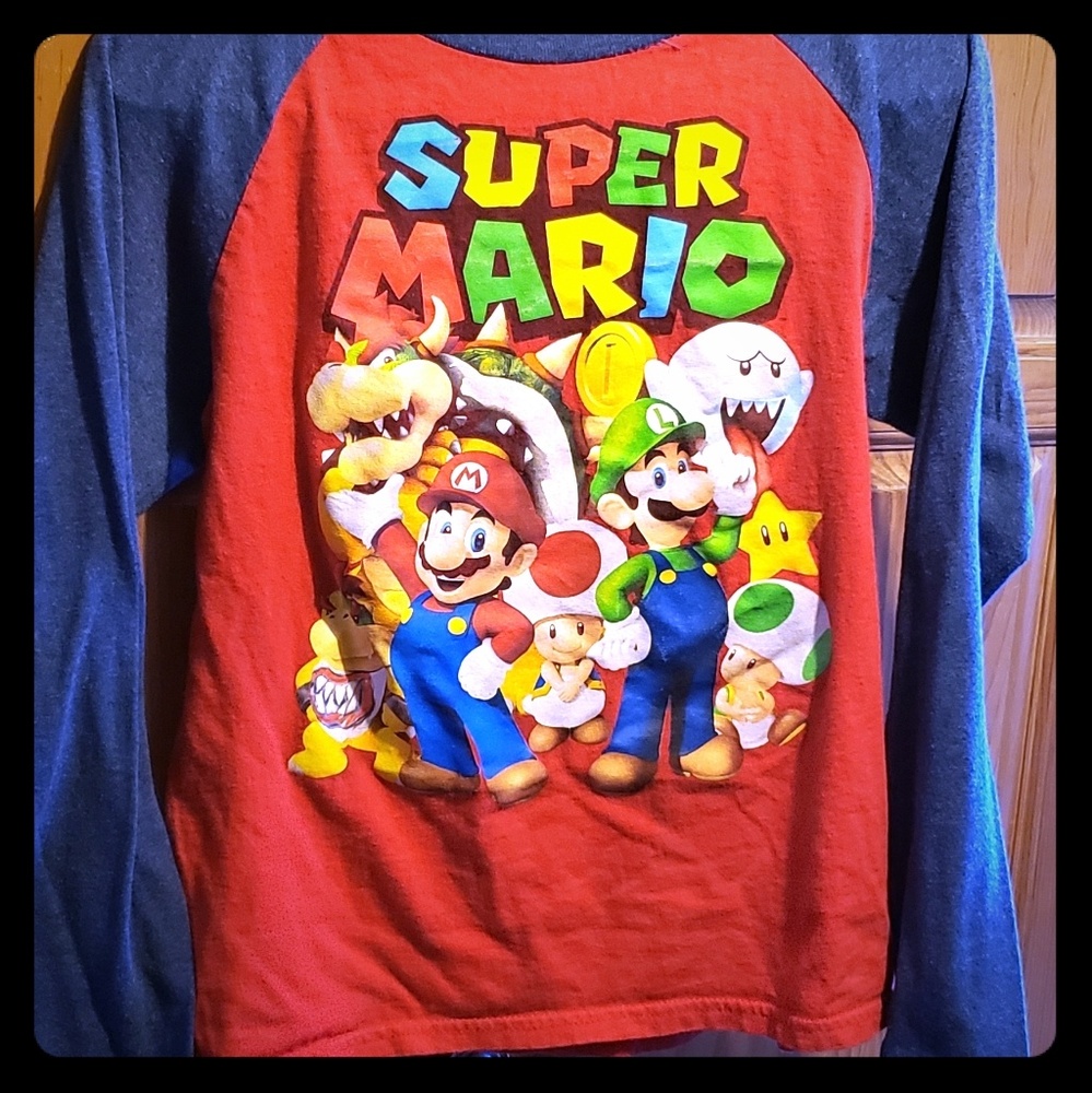 Super Mario long sleeve youth